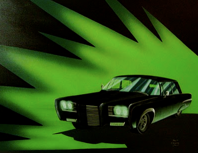 Illustration for article titled DeLoreans, Light Cycles and Landspeeders: Gorgeous Fan Art of Science Fiction's Coolest Rides